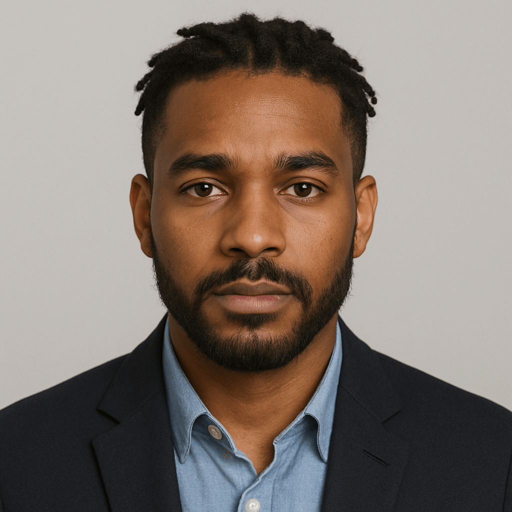 Photo of Emmanuel Mugabo at Digital Services Center